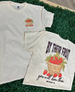 Load image into Gallery viewer, By Their Fruit shown on Comfort Colors Ivory
