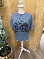 Load image into Gallery viewer, God Has It This Time on Softstyle Heather Indigo
