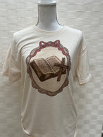 Load image into Gallery viewer, Vintage Frame With Bible And Cross on Cream
