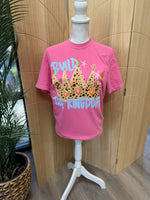 Load image into Gallery viewer, Build The Kingdom Crown on Comfort Colors Blue Spruce or Crunchberry
