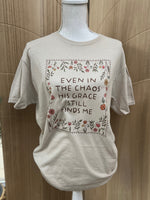 Load image into Gallery viewer, Even In The Chaos His Grace Still Finds Me on Sand
