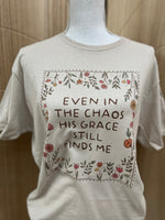 Load image into Gallery viewer, Even In The Chaos His Grace Still Finds Me on Sand
