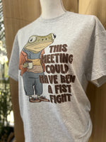 Load image into Gallery viewer, This Email Could Have Been A Fist Fight on Ash Gray
