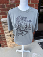 Load image into Gallery viewer, Fear Not on Comfort Colors Moss, Gray, or Denim
