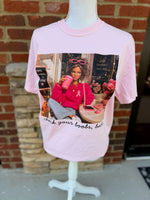 Load image into Gallery viewer, Check Your Boobs Barbie on Comfort Colors (Shown on Blossom)
