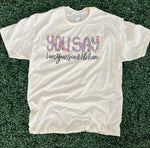 Load image into Gallery viewer, You Say I Am Yours And I Believe on Cream
