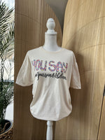 Load image into Gallery viewer, You Say I Am Yours And I Believe on Cream
