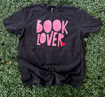 Load image into Gallery viewer, Book Lover on Gildan Softstyle Light Pink OR Black

