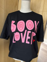 Load image into Gallery viewer, Book Lover on Gildan Softstyle Light Pink OR Black
