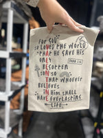 Load image into Gallery viewer, For God So Loved Valentine on Sand
