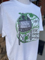 Load image into Gallery viewer, Custom St. Patrick's Day Zip Code on White
