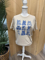 Load image into Gallery viewer, Vintage Bookish Cats on Sand
