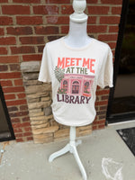 Load image into Gallery viewer, Meet Me At The Library on Cream
