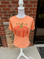 Load image into Gallery viewer, Bookish Pumpkin on Cantaloupe
