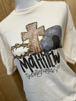 Load image into Gallery viewer, Matthew 28:6 on Cream
