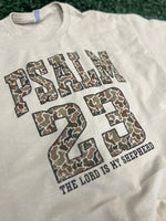 Load image into Gallery viewer, Grunge Camo Psalm 23 on Sand
