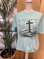 Load image into Gallery viewer, The Lord Is My Shepard on Tultex Purist Blue
