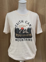 Load image into Gallery viewer, Faith Can Move Mountains on Cream
