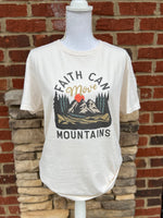 Load image into Gallery viewer, Faith Can Move Mountains on Cream
