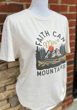 Load image into Gallery viewer, Faith Can Move Mountains on Cream
