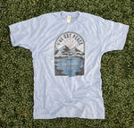Load image into Gallery viewer, I've Got Peace Like A River on Tultex Heather Athletic Blue
