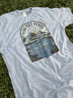 Load image into Gallery viewer, I've Got Peace Like A River on Tultex Heather Athletic Blue

