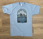 Load image into Gallery viewer, I've Got Peace Like A River on Tultex Heather Athletic Blue
