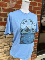 Load image into Gallery viewer, I've Got Peace Like A River on Tultex Heather Athletic Blue
