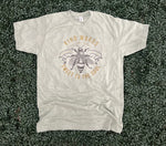Load image into Gallery viewer, Kind Words Are Like Honey on Tultex Heather Green
