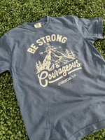 Load image into Gallery viewer, Be Strong And Courageous on Comfort Colors (Shown on Midnight)
