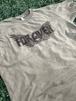 Load image into Gallery viewer, Forgiven Wings on Tultex Heather Military Green
