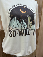 Load image into Gallery viewer, If The Stars Were Made To Worship So Will I on Ash Gray or Cream

