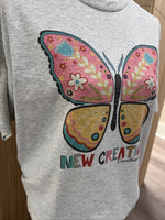 Load image into Gallery viewer, New Creation Butterfly on Ash Gray or Sand
