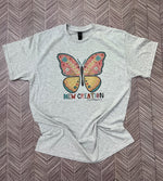 Load image into Gallery viewer, New Creation Butterfly on Ash Gray or Sand
