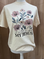 Load image into Gallery viewer, Let Me Tell You About My Jesus Floral on Comfort Colors (Shown on Ivory)
