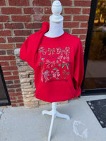 Load image into Gallery viewer, Deck The Halls on Red Pocket Sweatshirt
