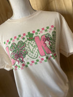 Load image into Gallery viewer, Patterned Lucky on Cream
