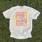 Load image into Gallery viewer, Fearfully and Wonderfully Made Floral with Bows on Comfort Colors (Shown on Chambray)
