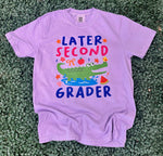 Load image into Gallery viewer, Later Grade Level Gator on Comfort Colors (Shown on Blossom)
