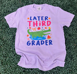 Load image into Gallery viewer, Later Grade Level Gator on Comfort Colors (Shown on Blossom)
