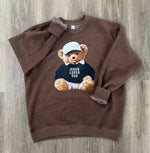 Load image into Gallery viewer, Jesus Loves You Teddy Bear on Lane Seven Terra Brown
