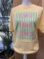 Load image into Gallery viewer, Love Like Jesus Stripes on Comfort Colors (Shown on Butter)
