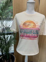 Load image into Gallery viewer, Colorful Sunrise His Mercies Are New Every Morning on Cream
