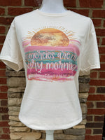 Load image into Gallery viewer, Colorful Sunrise His Mercies Are New Every Morning on Cream
