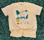 Load image into Gallery viewer, Georgia Golf Icons on Comfort Colors (Shown on Butter)
