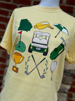 Load image into Gallery viewer, Georgia Golf Icons on Comfort Colors (Shown on Butter)
