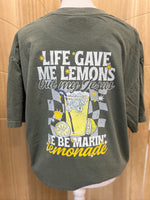 Load image into Gallery viewer, Front/Back Makin' Lemonade on Comfort Colors (Shown on Moss)
