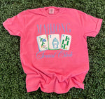 Load image into Gallery viewer, Mahjong Social Club on Comfort Colors (Shown on Crunchberry)
