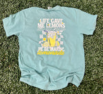 Load image into Gallery viewer, Front/Back Makin' Lemonade on Comfort Colors (Shown on Moss)
