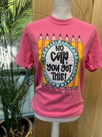 Load image into Gallery viewer, No Cap, You Got This! on Comfort Colors (Shown on Crunchberry)
